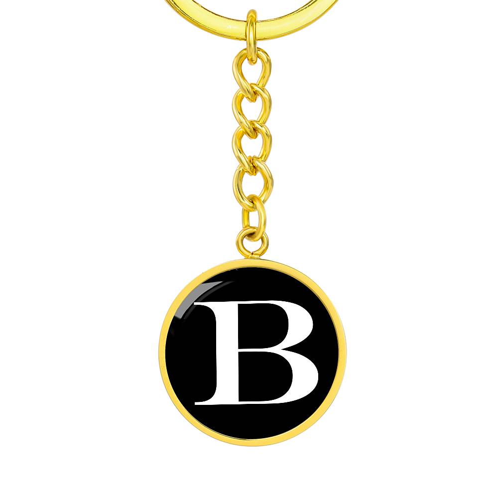 Initial B v3a - Luxury Keychain
