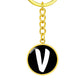 Initial V v3b - Luxury Keychain