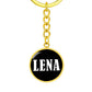 Lena v01w - Luxury Keychain