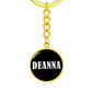 Deanna v01w - Luxury Keychain