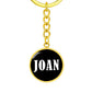 Joan v01w - Luxury Keychain