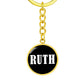 Ruth v01w - Luxury Keychain