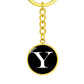Initial Y v3a - Luxury Keychain