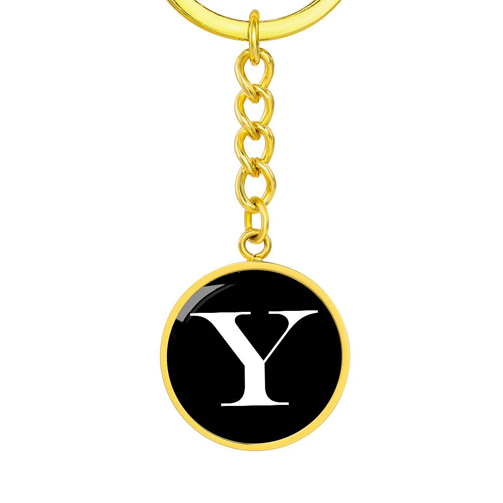 Initial Y v3a - Luxury Keychain