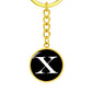 Initial X v3a - Luxury Keychain