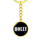 Holly v01w - Luxury Keychain