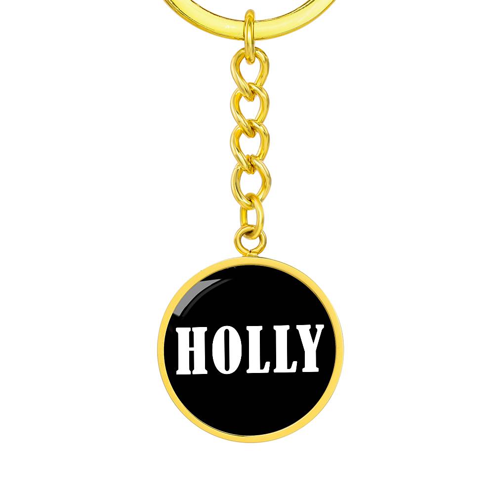 Holly v01w - Luxury Keychain