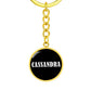 Cassandra v01w - Luxury Keychain