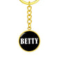 Betty v01w - Luxury Keychain
