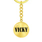 Vicky v01 - Luxury Keychain
