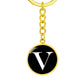 Initial V v3a - Luxury Keychain