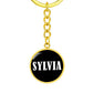Sylvia v01w - Luxury Keychain