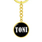 Toni v01w - Luxury Keychain