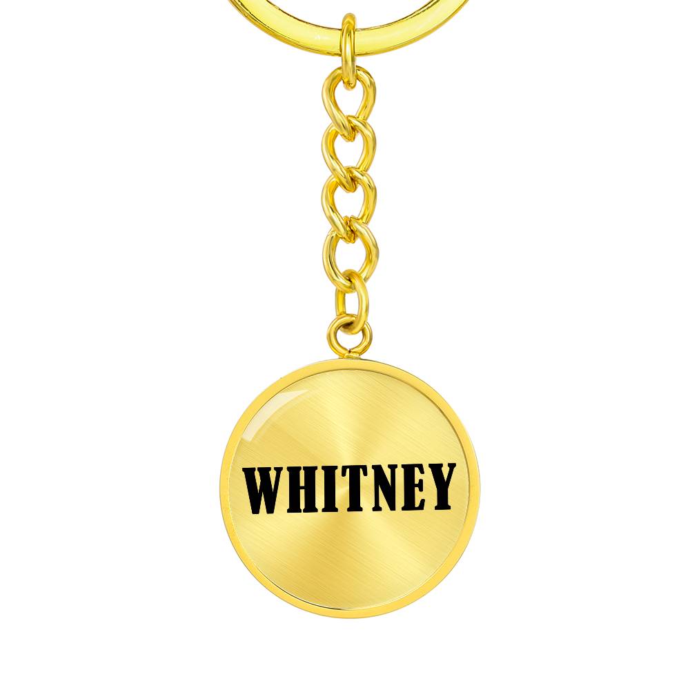 Whitney v01 - Luxury Keychain