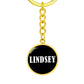 Lindsey v01w - Luxury Keychain