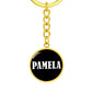Pamela v01w - Luxury Keychain