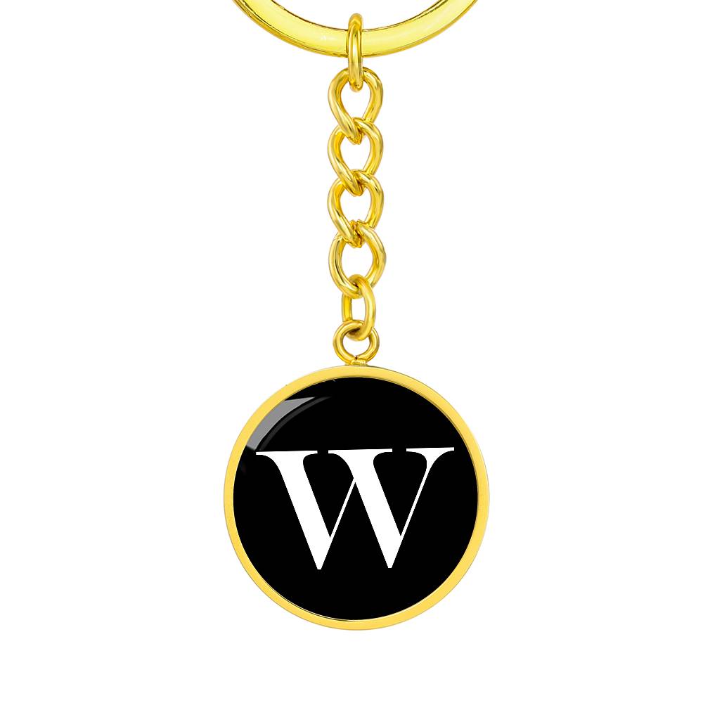 Initial W v3a - Luxury Keychain