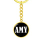 Amy v01w - Luxury Keychain