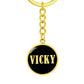 Vicky v02 - Luxury Keychain