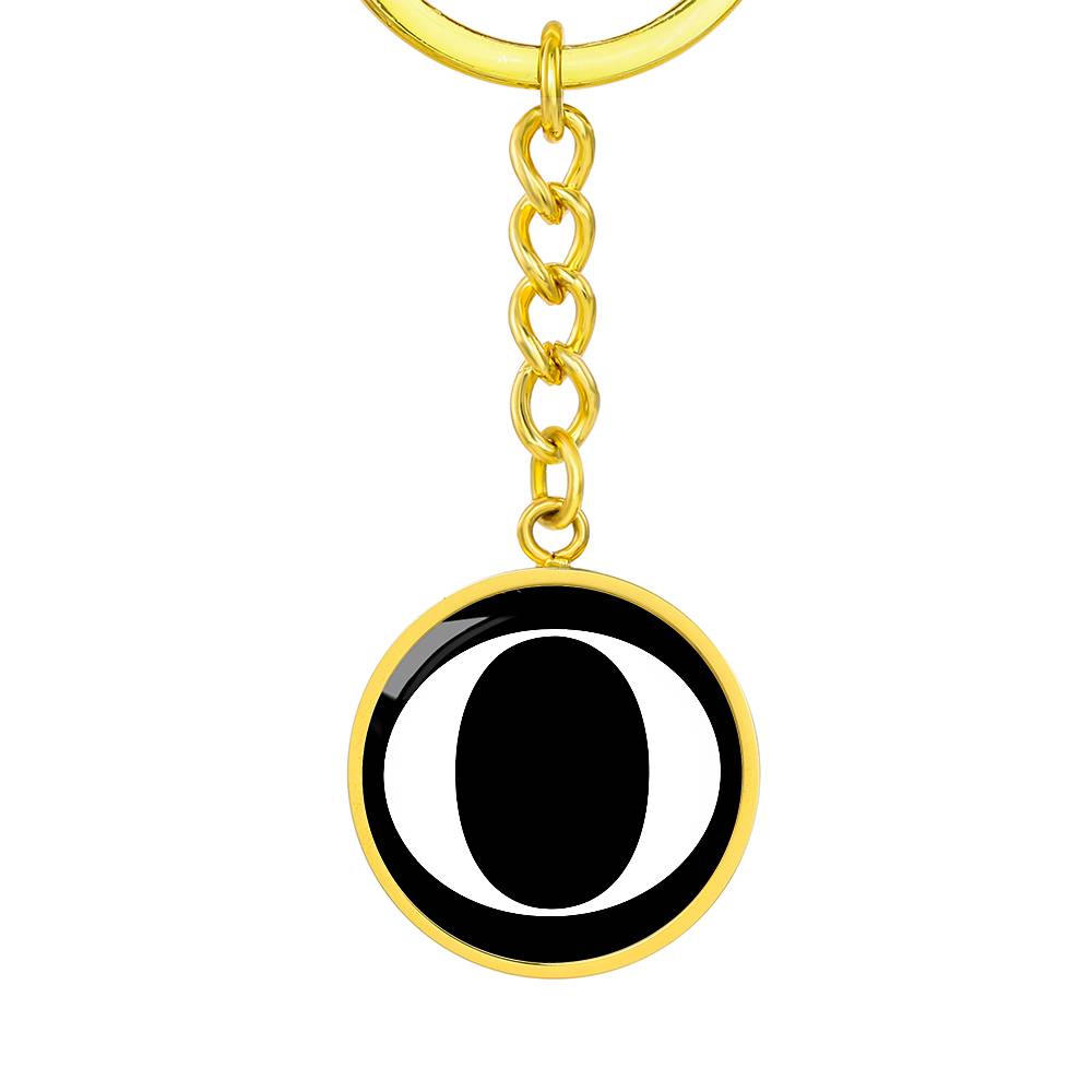 Initial O v3a - Luxury Keychain