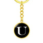Initial U v3a - Luxury Keychain