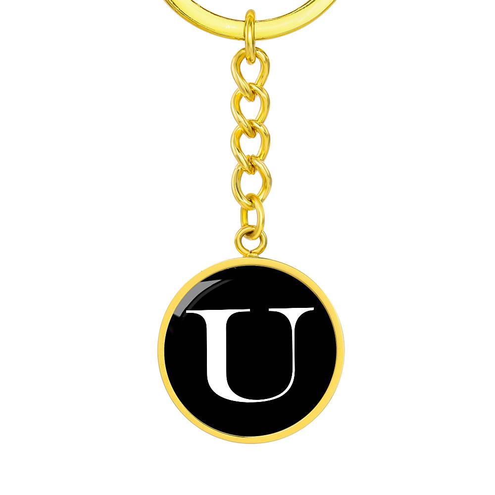 Initial U v3a - Luxury Keychain