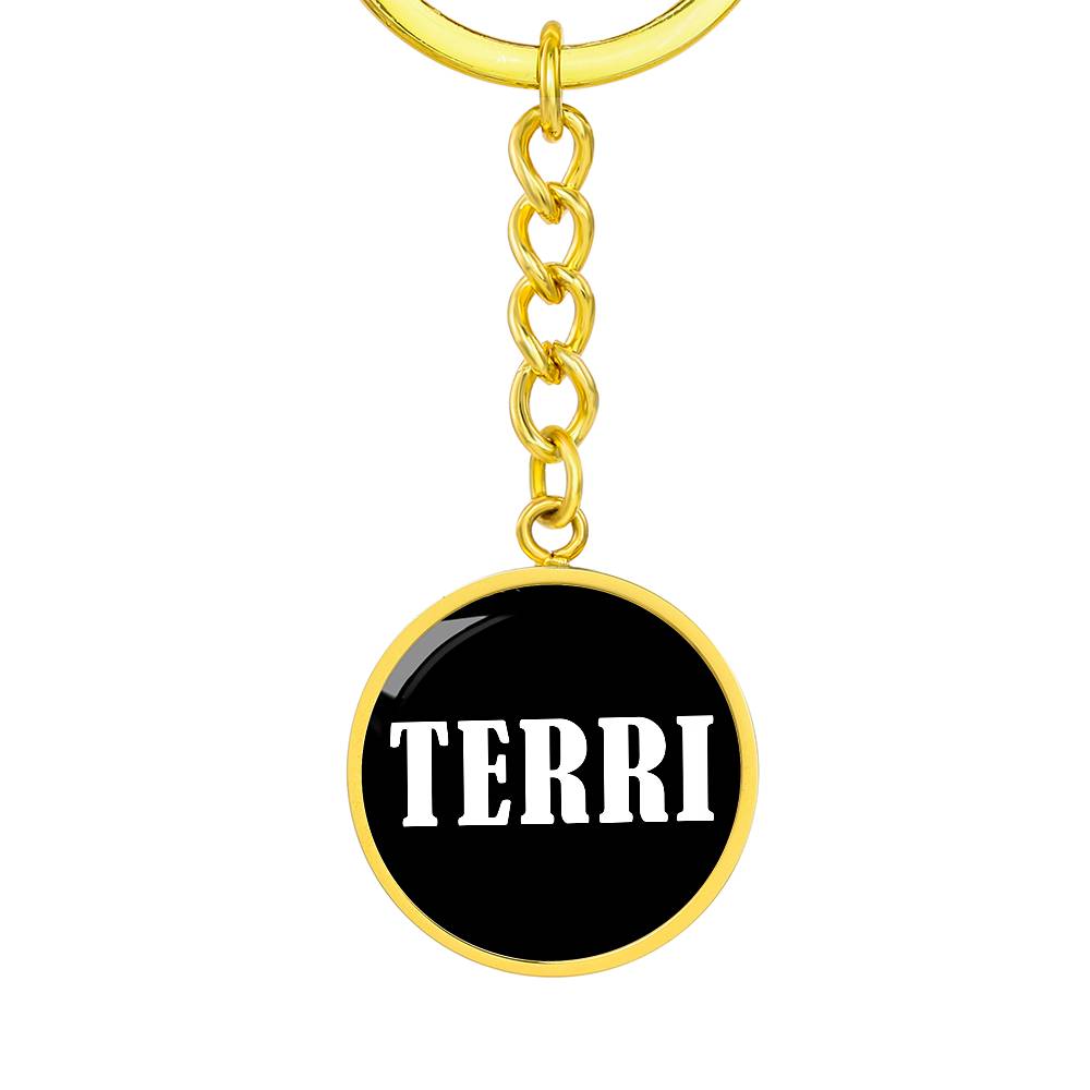 Terri v01w - Luxury Keychain