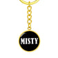 Misty v01w - Luxury Keychain