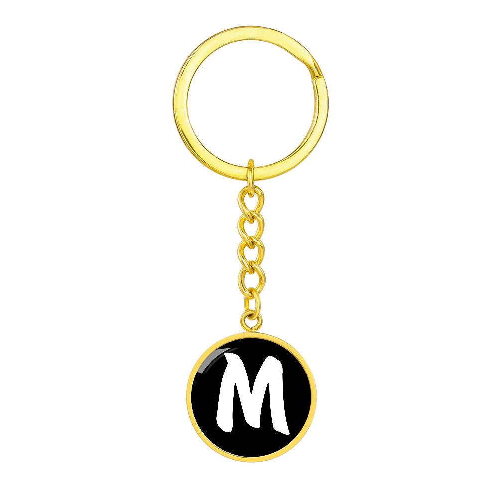 Initial M v3b - Luxury Keychain