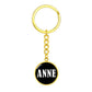 Anne v01w - Luxury Keychain