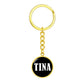 Tina v01w - Luxury Keychain