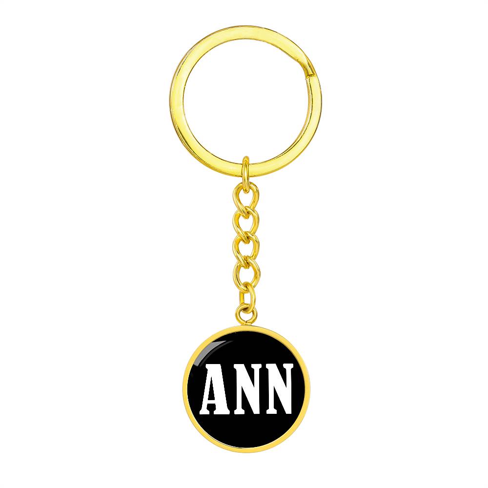 Ann v01w - Luxury Keychain