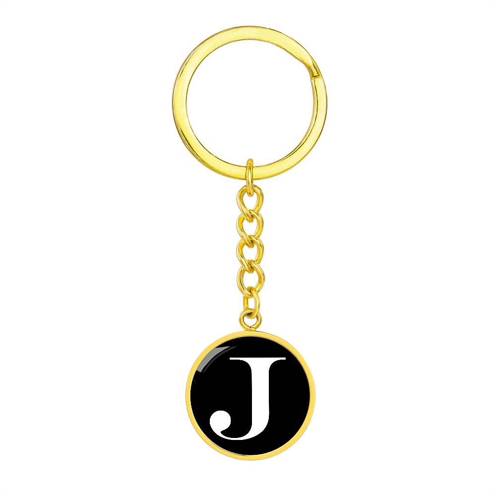 Initial J v3a - Luxury Keychain