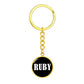 Ruby v01w - Luxury Keychain