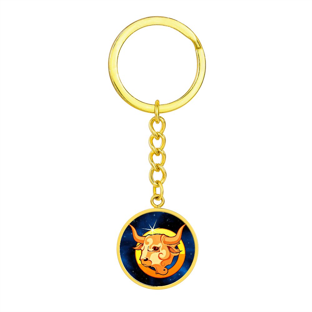 Zodiac Sign Taurus - Luxury Keychain