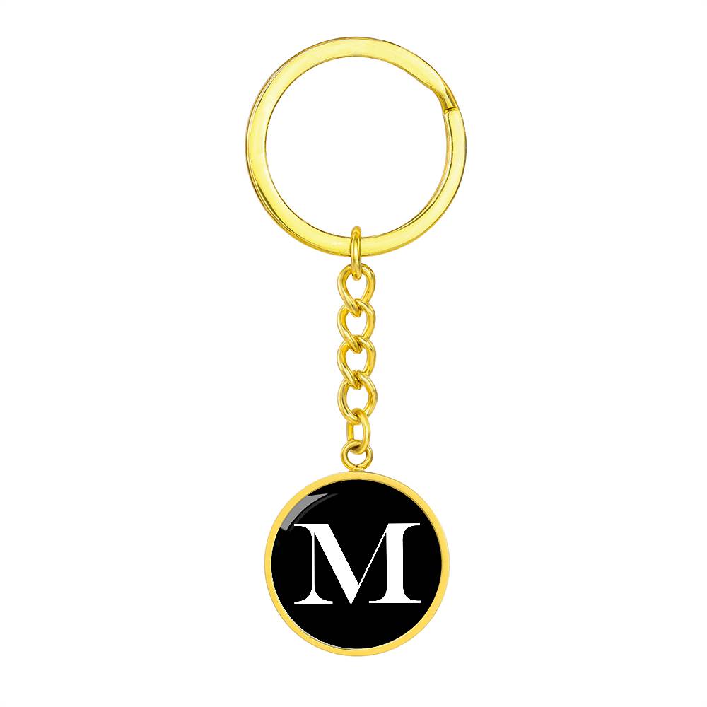 Initial M v3a - Luxury Keychain