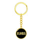 Flora v02 - Luxury Keychain