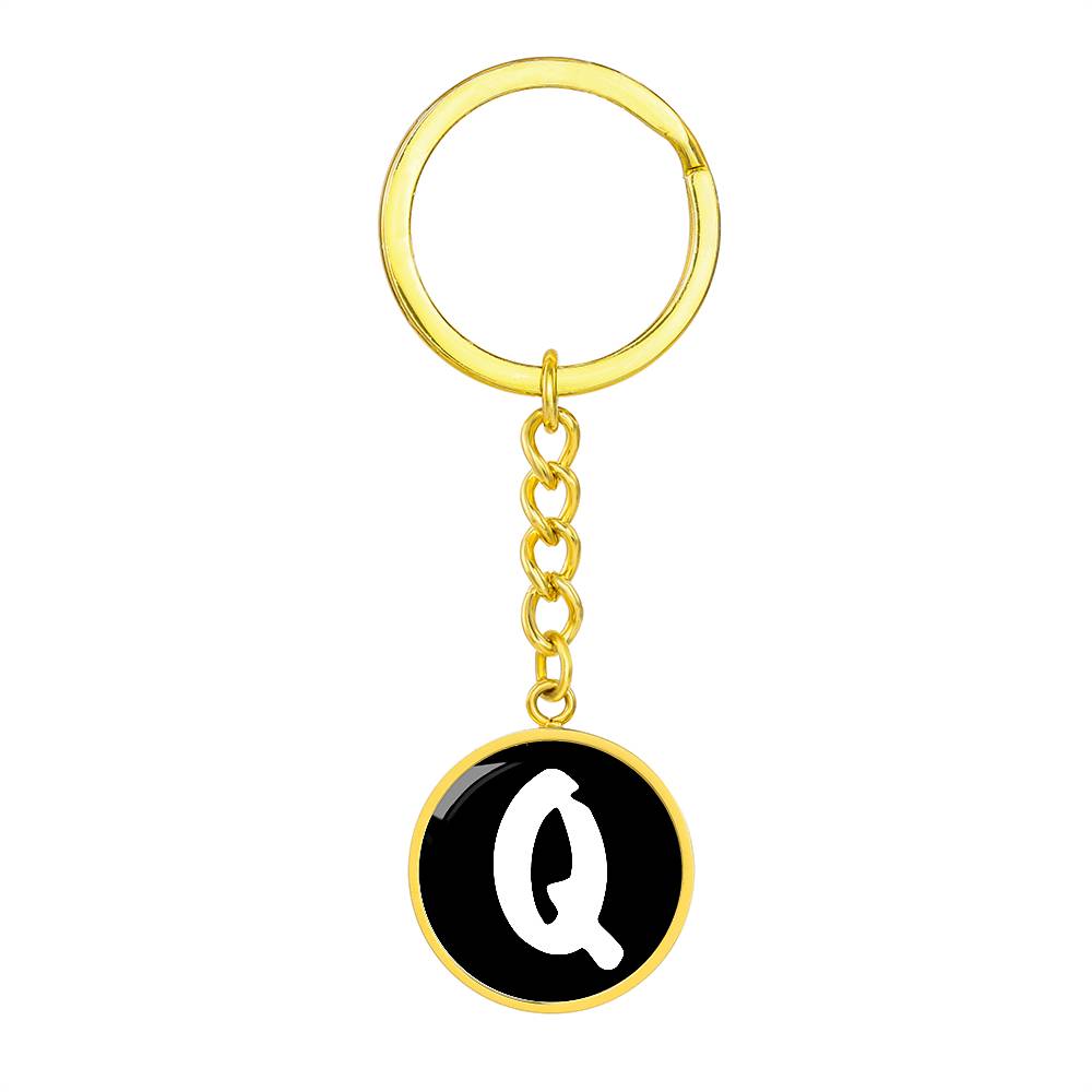Initial Q v3b - Luxury Keychain