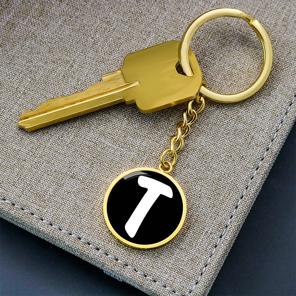 Initial T v3b - Luxury Keychain