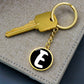 Initial E v3b - Luxury Keychain