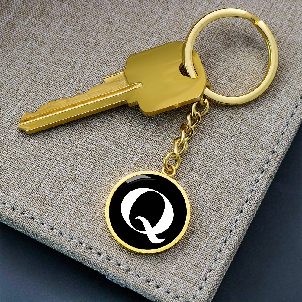 Initial Q v3a - Luxury Keychain