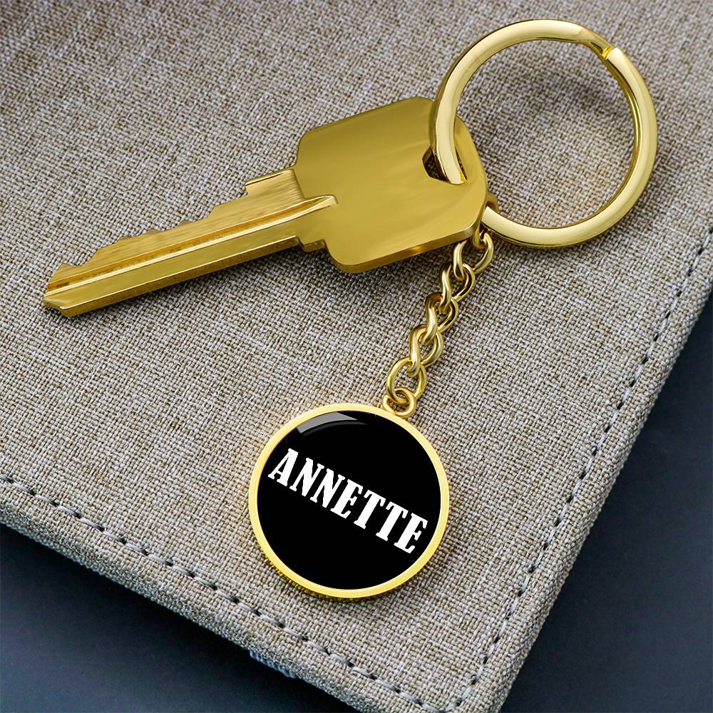 Annette v01w - Luxury Keychain