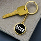 Alice v01w - Luxury Keychain