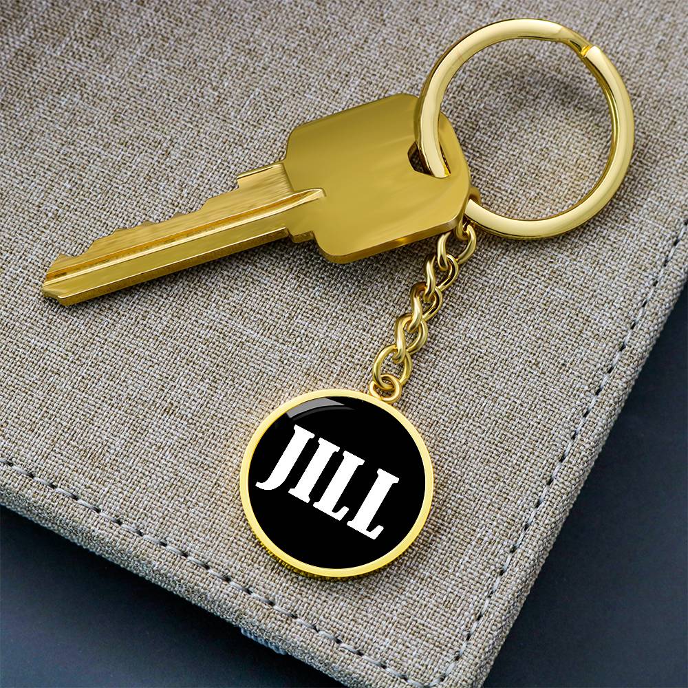 Jill v01w - Luxury Keychain