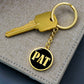 Pat v02 - Luxury Keychain