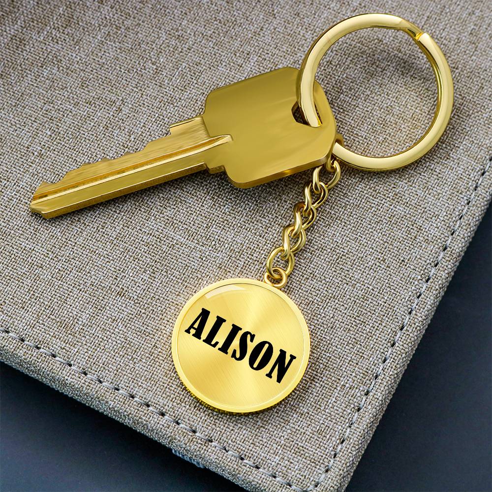 Alison v01 - Luxury Keychain