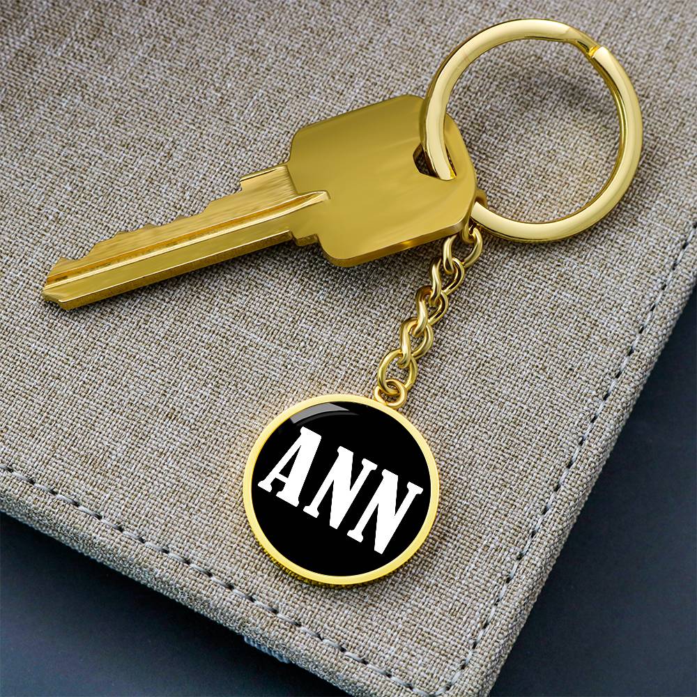 Ann v01w - Luxury Keychain