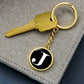 Initial J v3a - Luxury Keychain