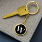 Initial W v3a - Luxury Keychain