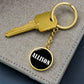Allison v01w - Luxury Keychain